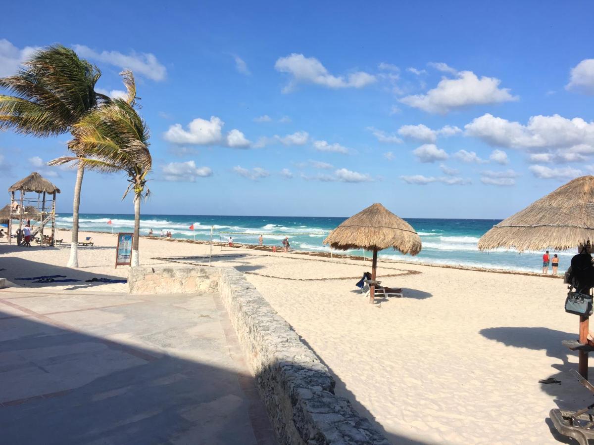 Departamento Cielo Ocen View En Condominios Solymar Cancún Esterno foto