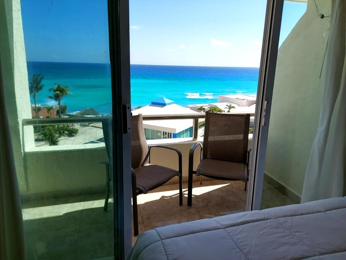 Departamento Cielo Ocen View En Condominios Solymar Cancún Esterno foto