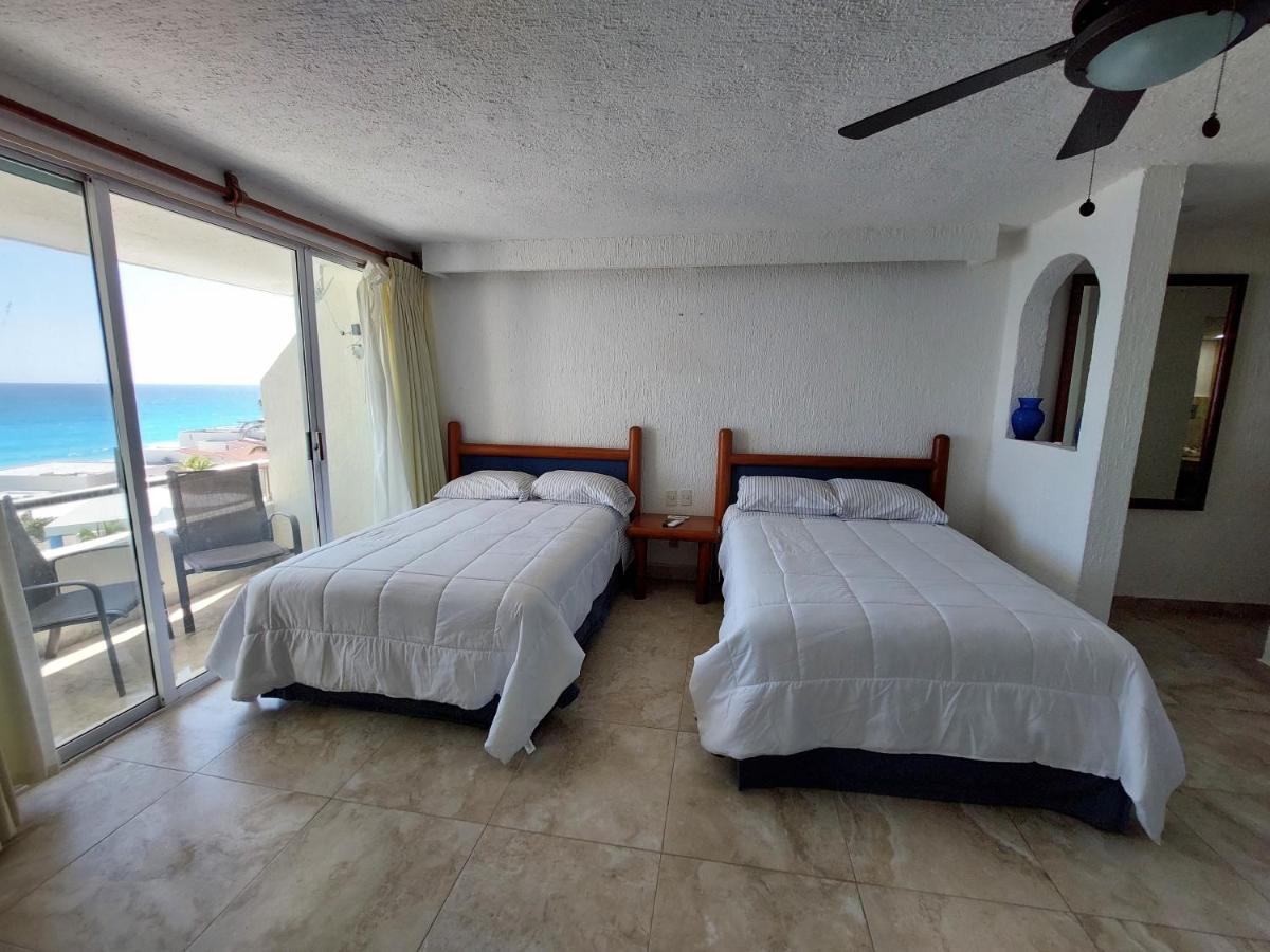 Departamento Cielo Ocen View En Condominios Solymar Cancún Esterno foto