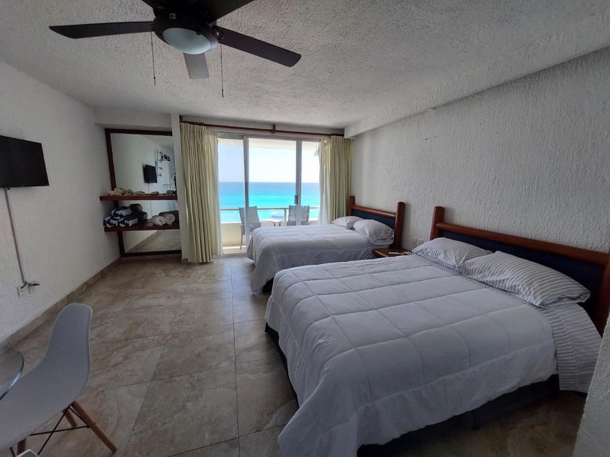 Departamento Cielo Ocen View En Condominios Solymar Cancún Esterno foto