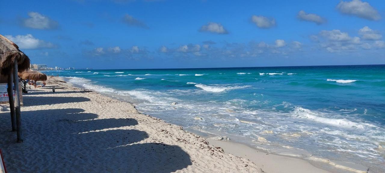 Departamento Cielo Ocen View En Condominios Solymar Cancún Esterno foto