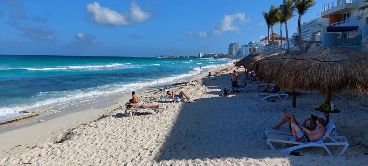 Departamento Cielo Ocen View En Condominios Solymar Cancún Esterno foto