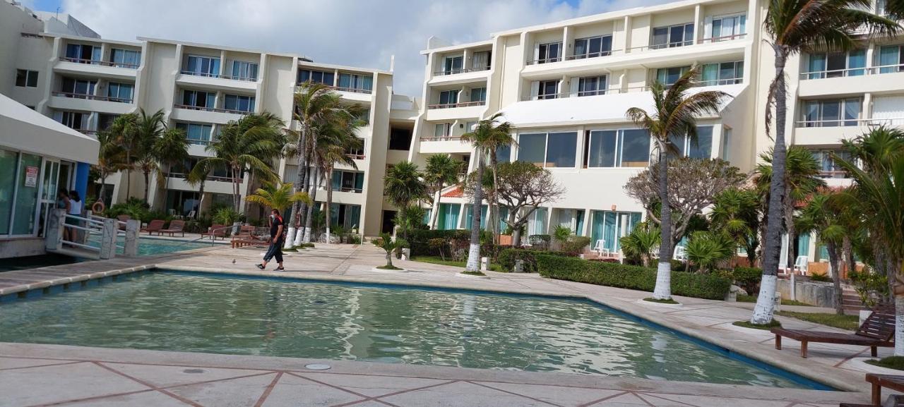 Departamento Cielo Ocen View En Condominios Solymar Cancún Esterno foto