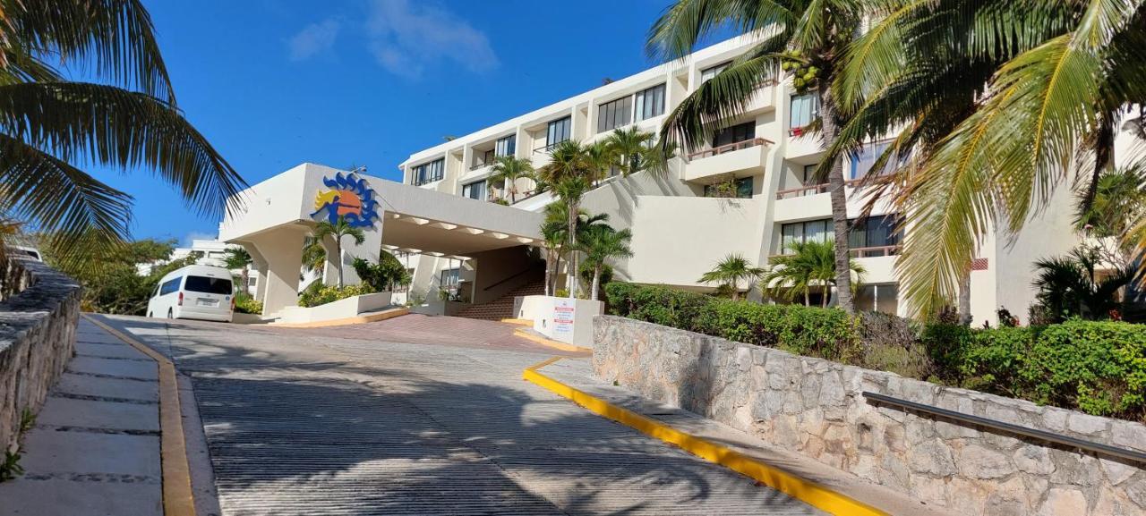 Departamento Cielo Ocen View En Condominios Solymar Cancún Esterno foto